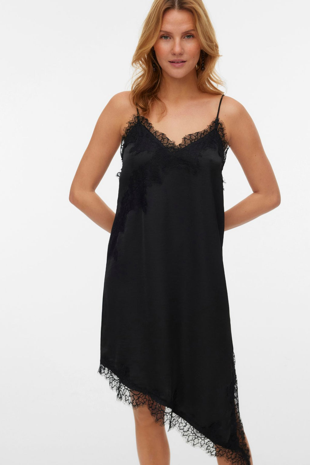 Vero Moda Novi blonder singletkjole - Svart