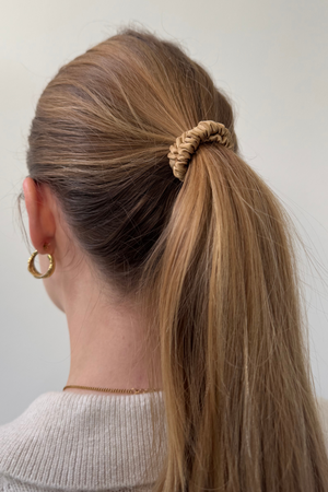 Silkeelastikk - Brun