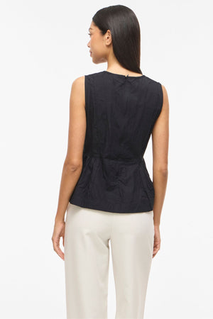 Jimba O-Neck Topp - Svart
