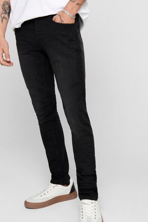 Loom Jog Jeans - Denim Svart