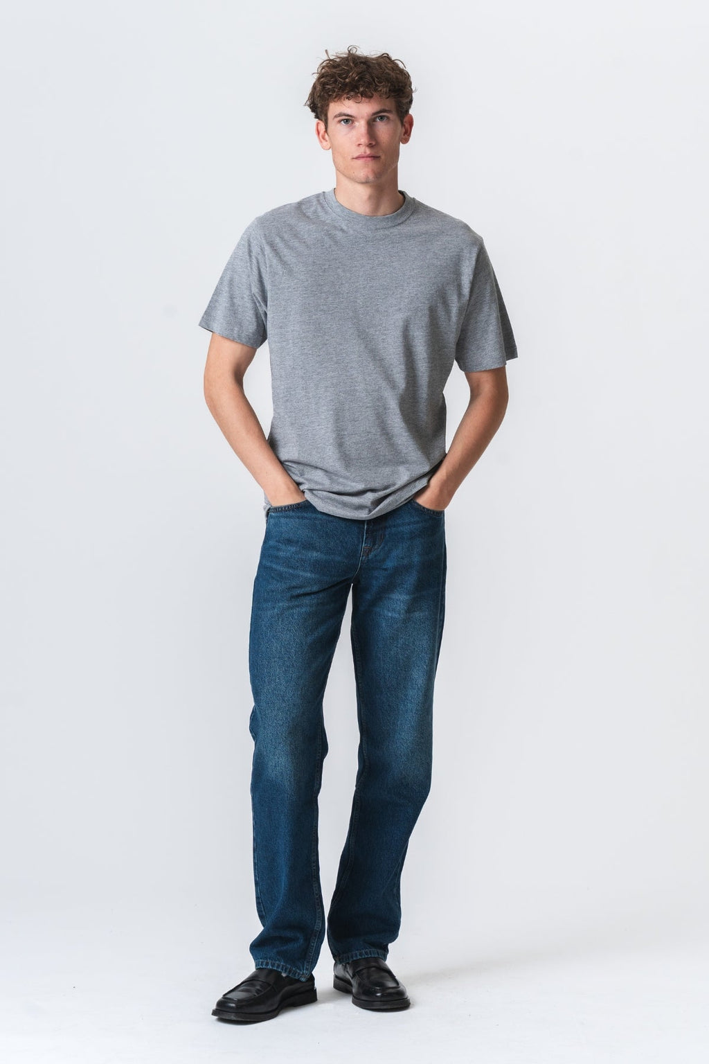 Oversized T-shirt - Grå