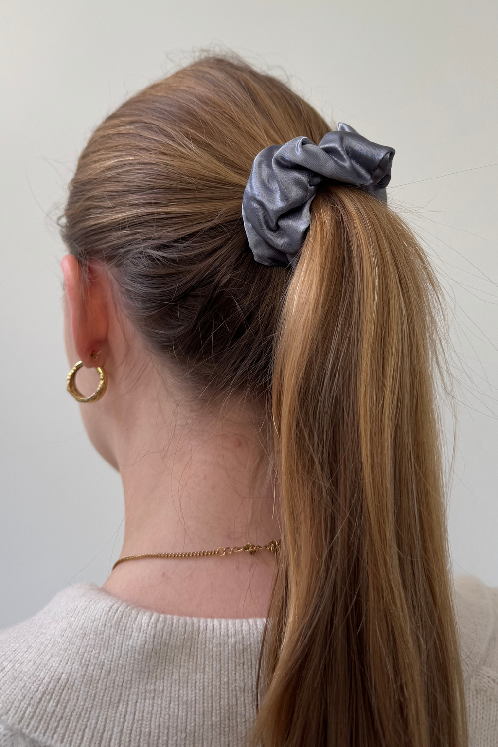 Scrunchie - Grå