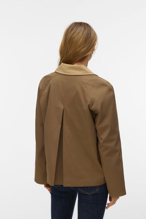 Chelseafia Short Jacket - Brun