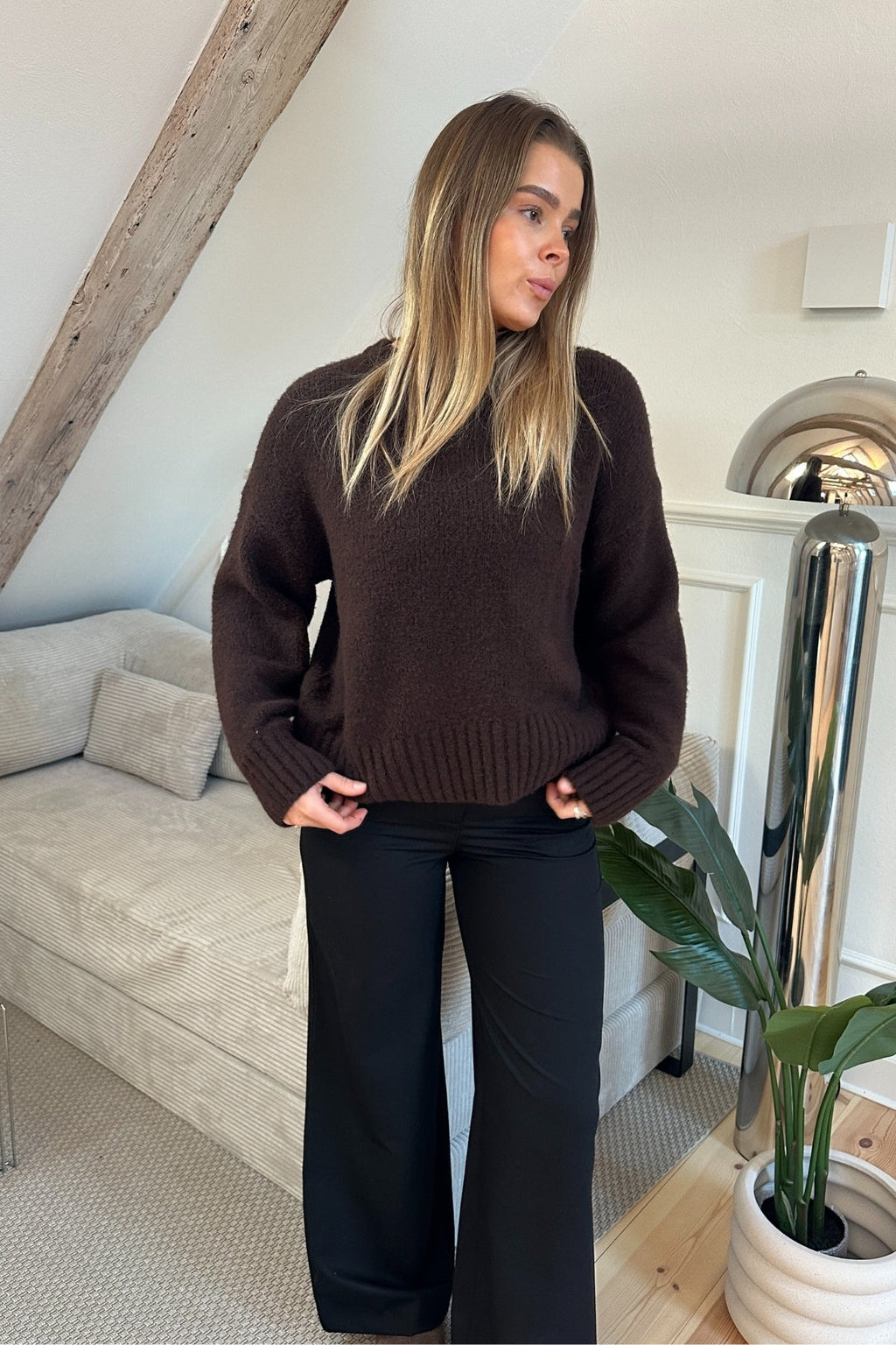 Rosalie Wide Pants - Svart
