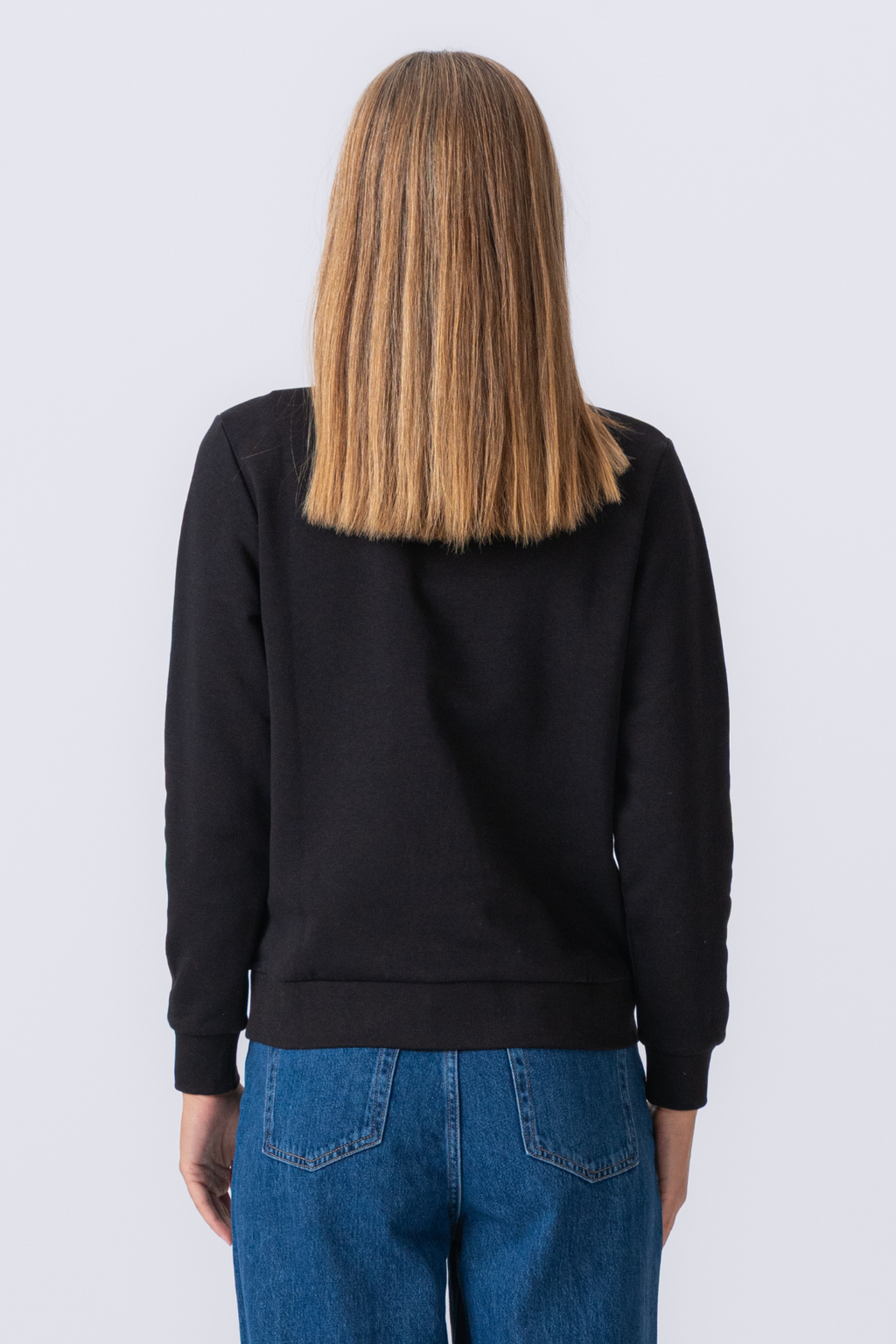 Essensiell Crewneck - Svart