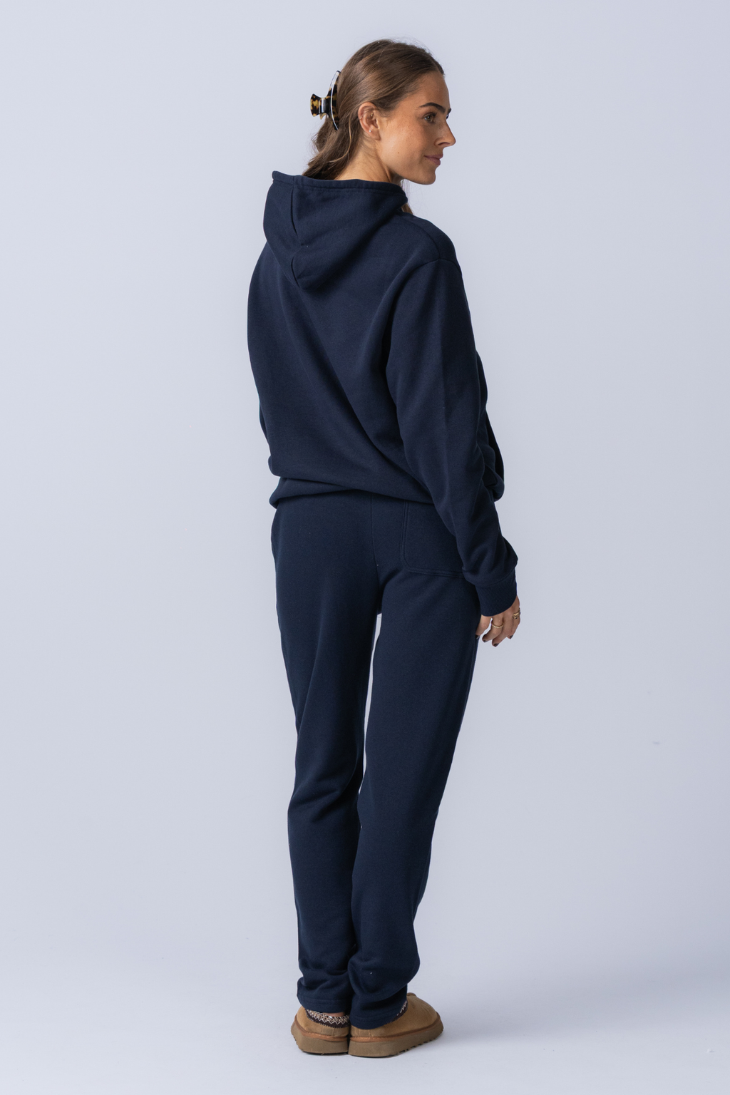 Essensiell Hoodie Sweatsuit for Dame - Navy