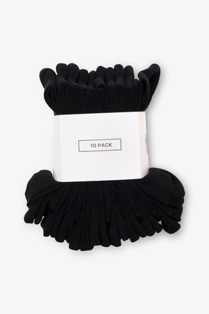 Performance Strømper 10-Pak - Svart