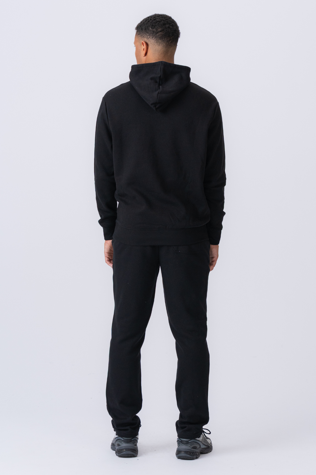 Essensiell Hoodie Sweatsuit - Svart