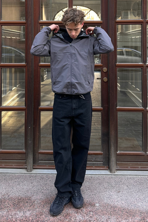 Vindjakke - Mørkegrå