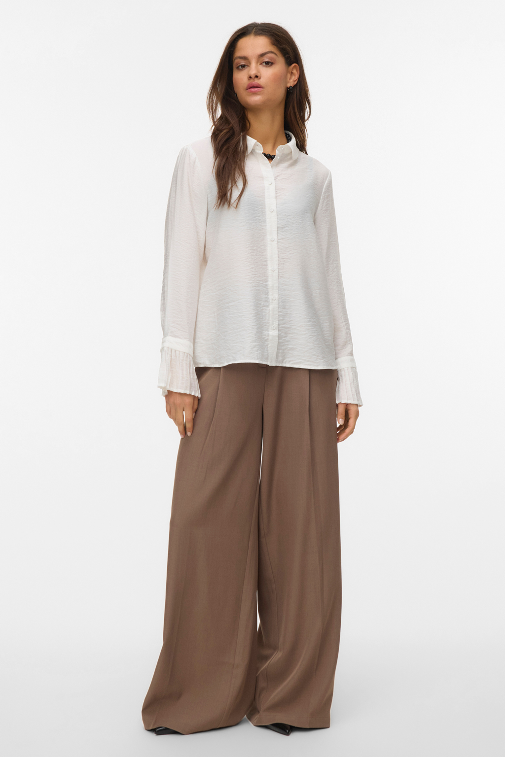 Plissi Skjorte - Snow White