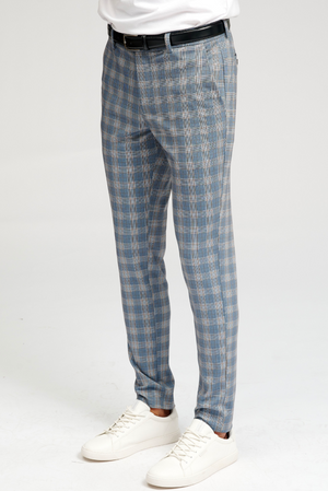 Performance Pants - Blå Rutete (Limited)