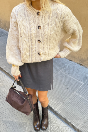 Botton Knit - Hvit