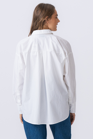 Relaxed Shirt - Hvit