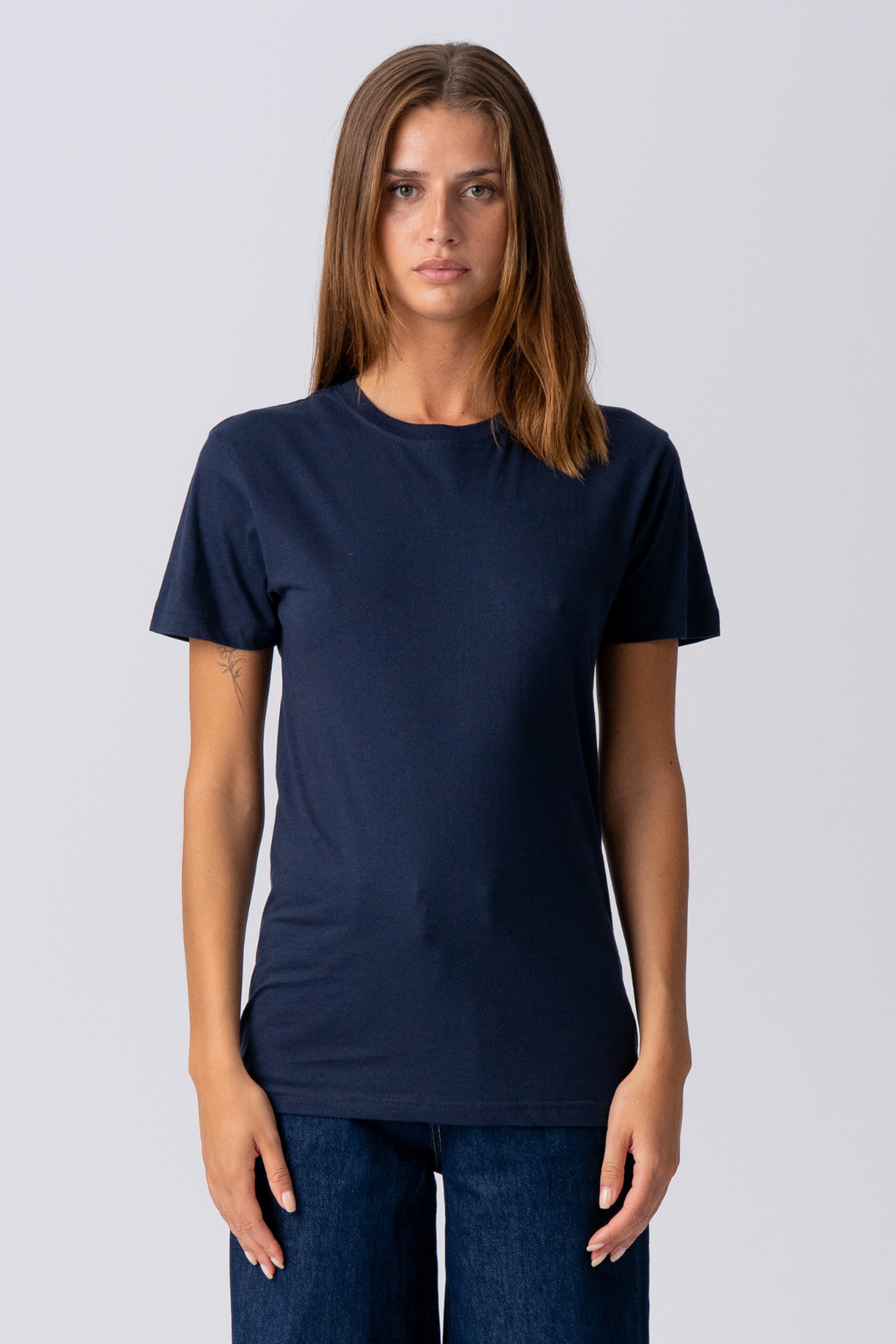Basic Lett T-skjorte - Navy