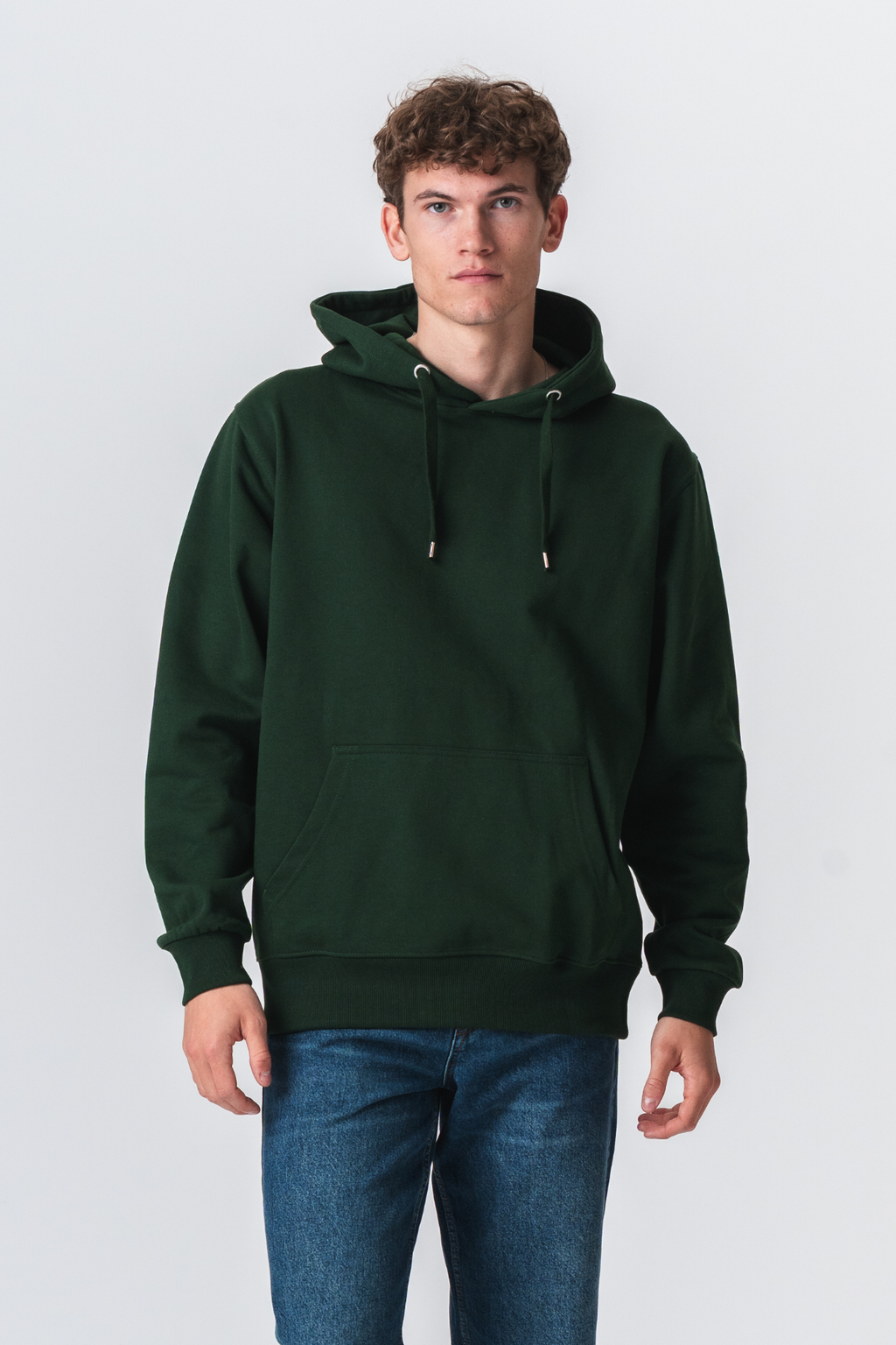 Basic Hoodie - Bottle Green