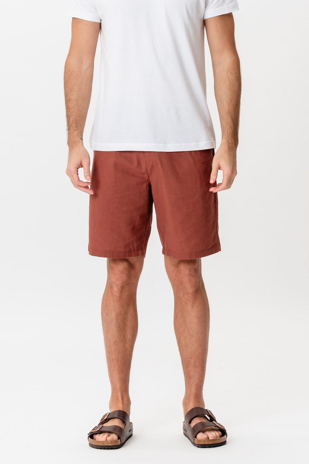 Lin Shorts - Terracotta