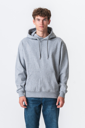 Basic hoodie - Lysegrå