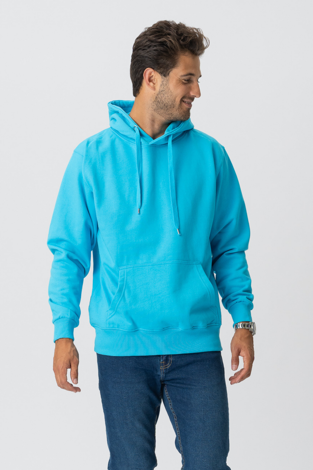 Basic Hoodie - Turkis