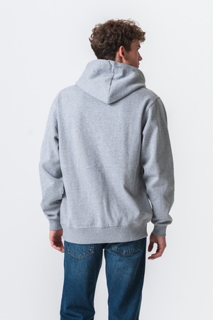 Basic hoodie - Lysegrå