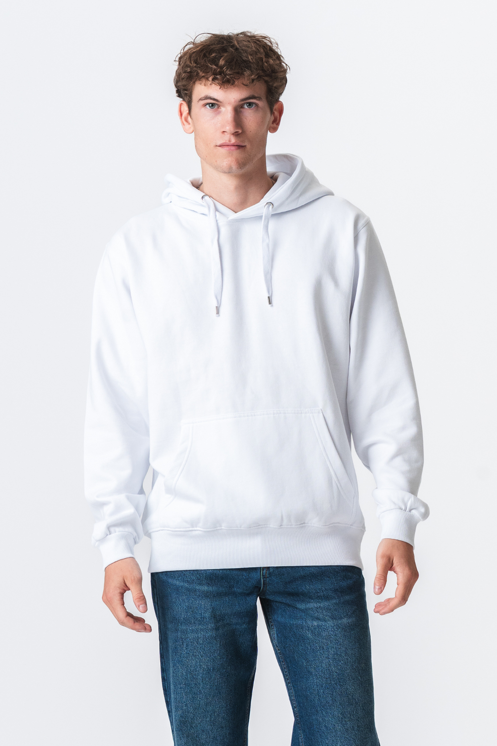 Basic Hoodie - Hvit