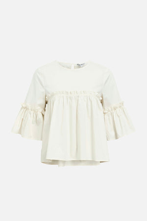 Hope Neck Top - Hvit Sand