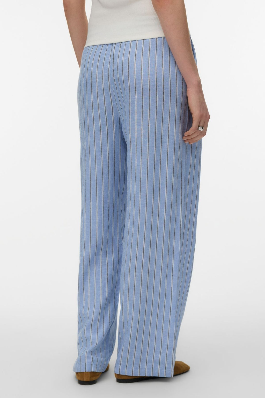 Linn Pants - Cornflower Blue/Navy