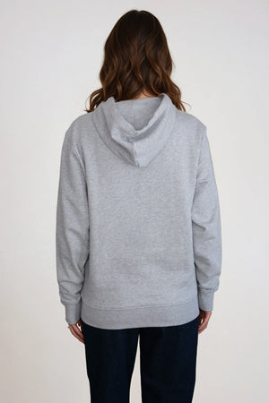 Sweatshirt Hoodie - Askegrå