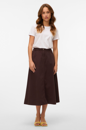 Filia Farget Denimskjørt - Chocolate Torte