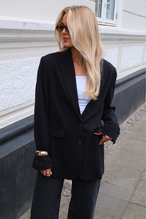 Klassisk fit Blazer - Svart