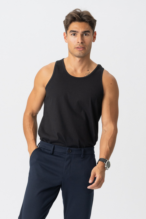 Basic Tank top - Svart