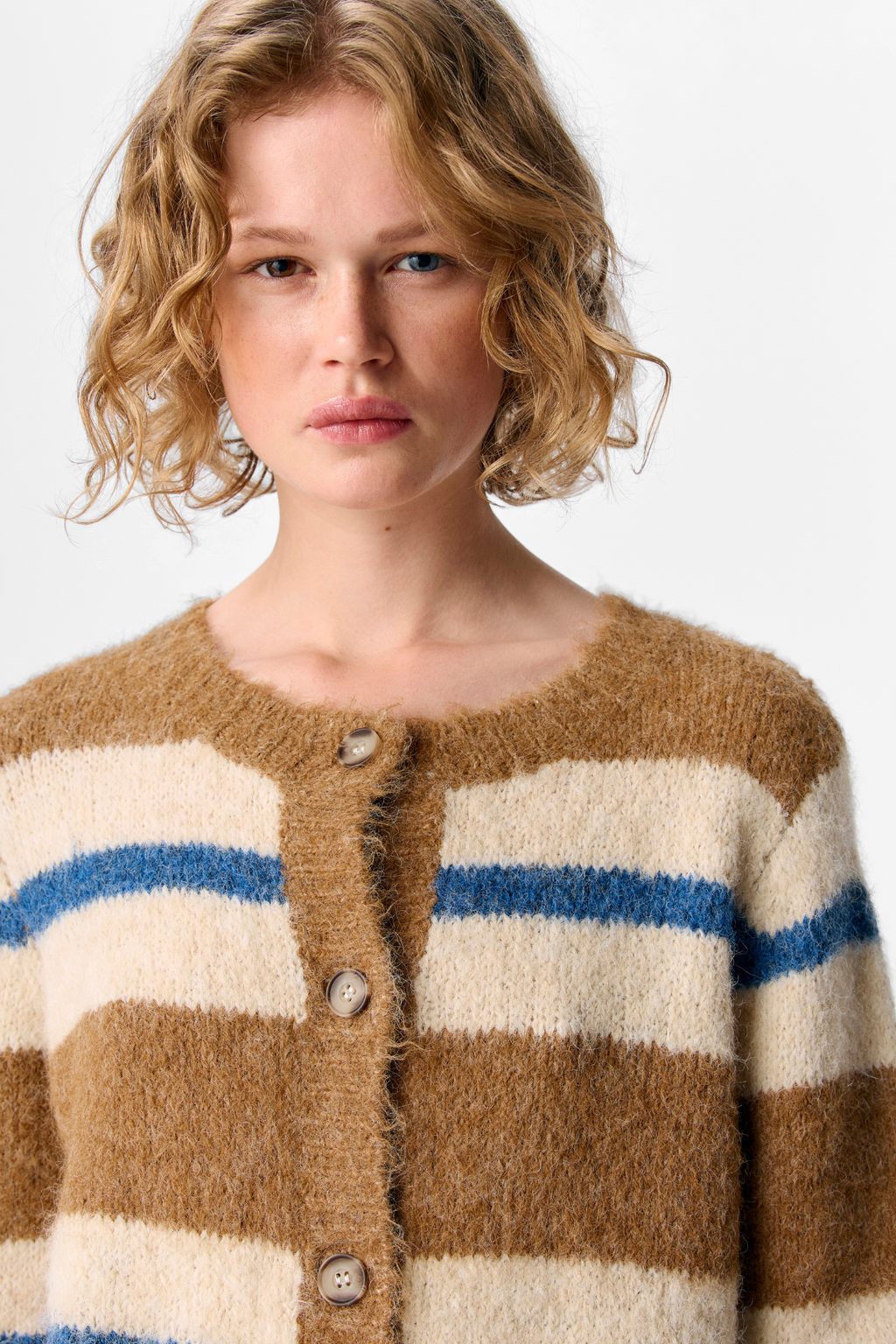 Galia Strikk Cardigan - Tannin Melange