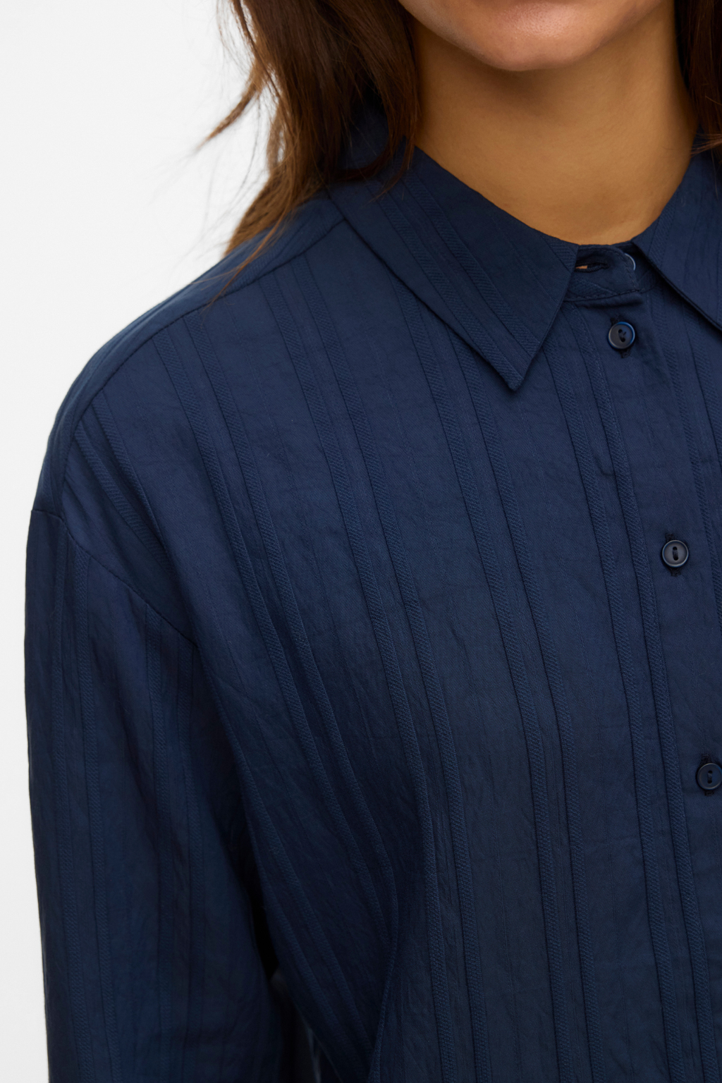 Irine Skjorte - Navy Blazer
