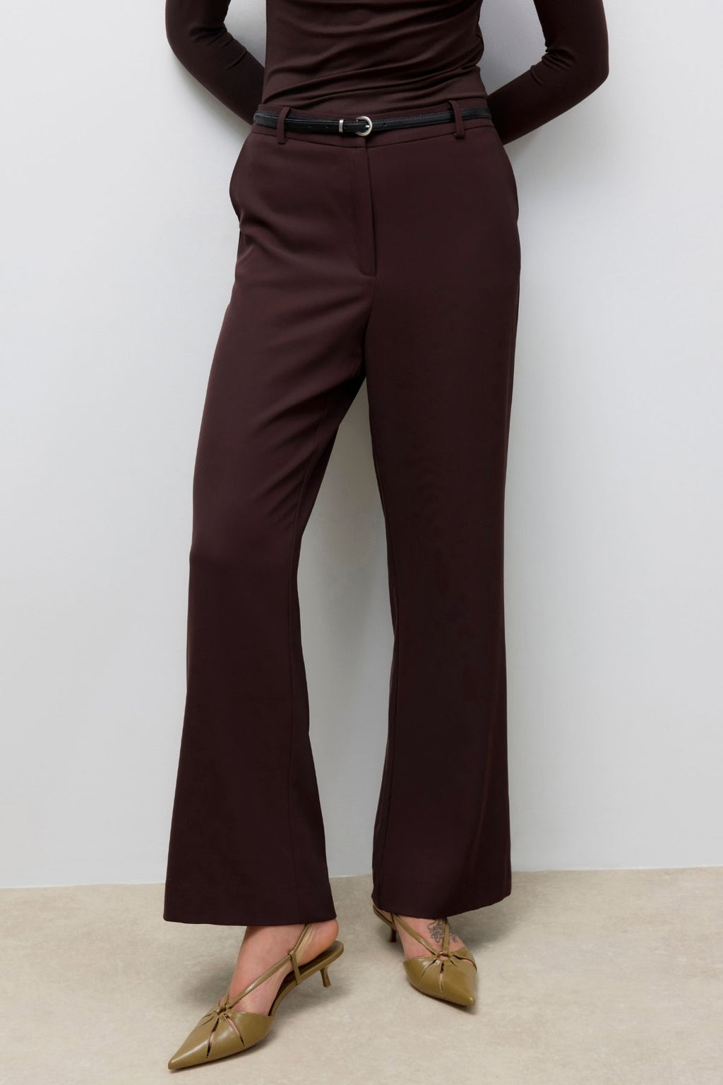 Upama Pants - Chocolate Plum