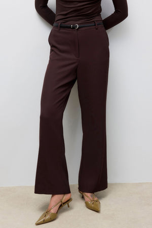 Upama Pants - Chocolate Plum