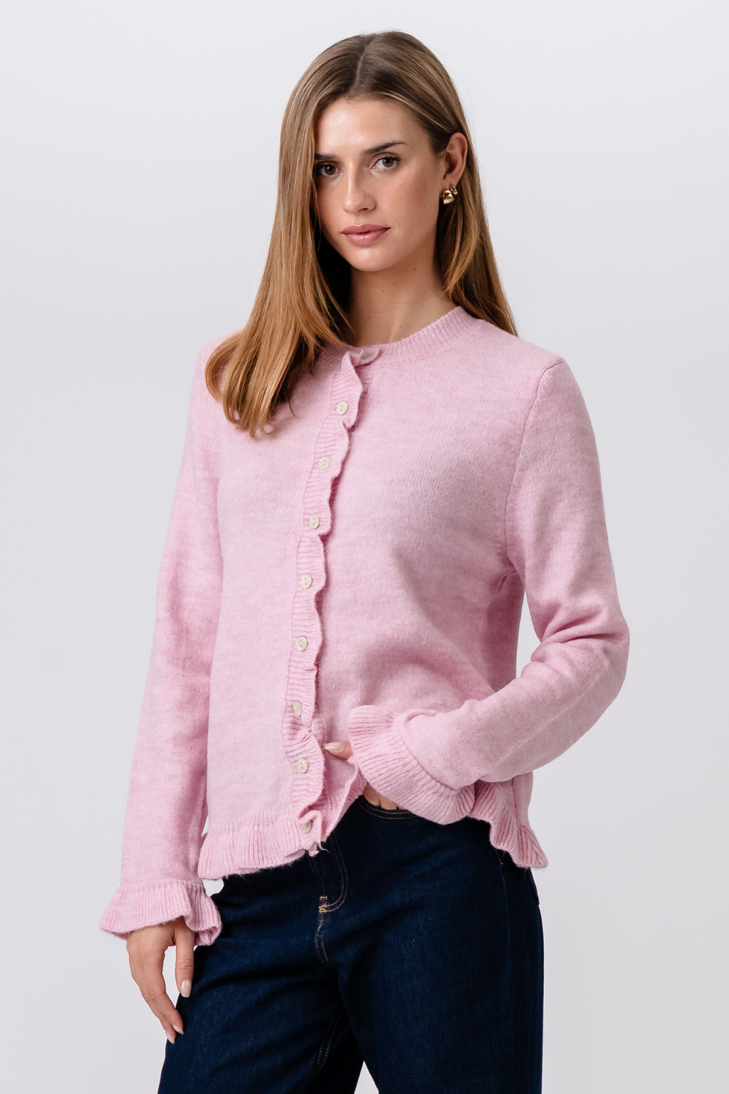 Flora Cardigan - Rosa