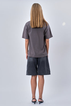 Heavy Boxfit Tee - Mørk Grå