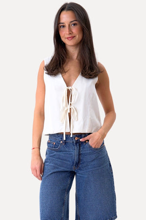 Lin Vest - Off White