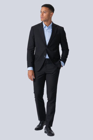 Premium Enkeltspent Dress (Svart)