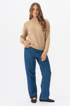 Hazel Strikkegenser - Beige