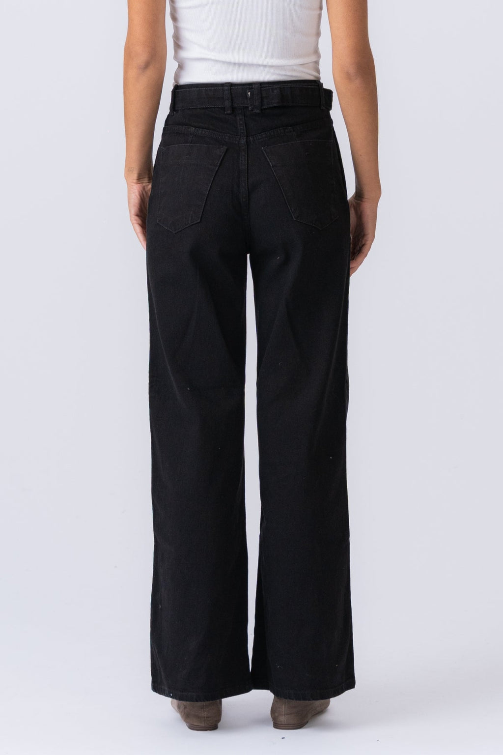 Amalia Jeans - Mørkegrå