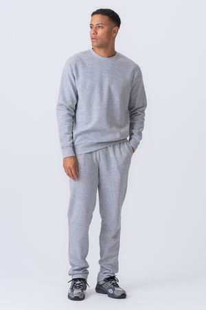 Essential Crewneck - Gråmelert