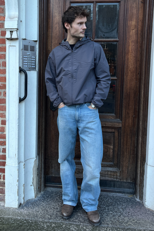 Vindjakke - Mørkegrå