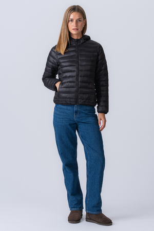 Lett Pufferjakke - Svart