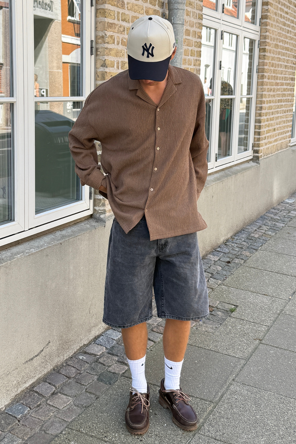 Aidan Skjorte - Brun