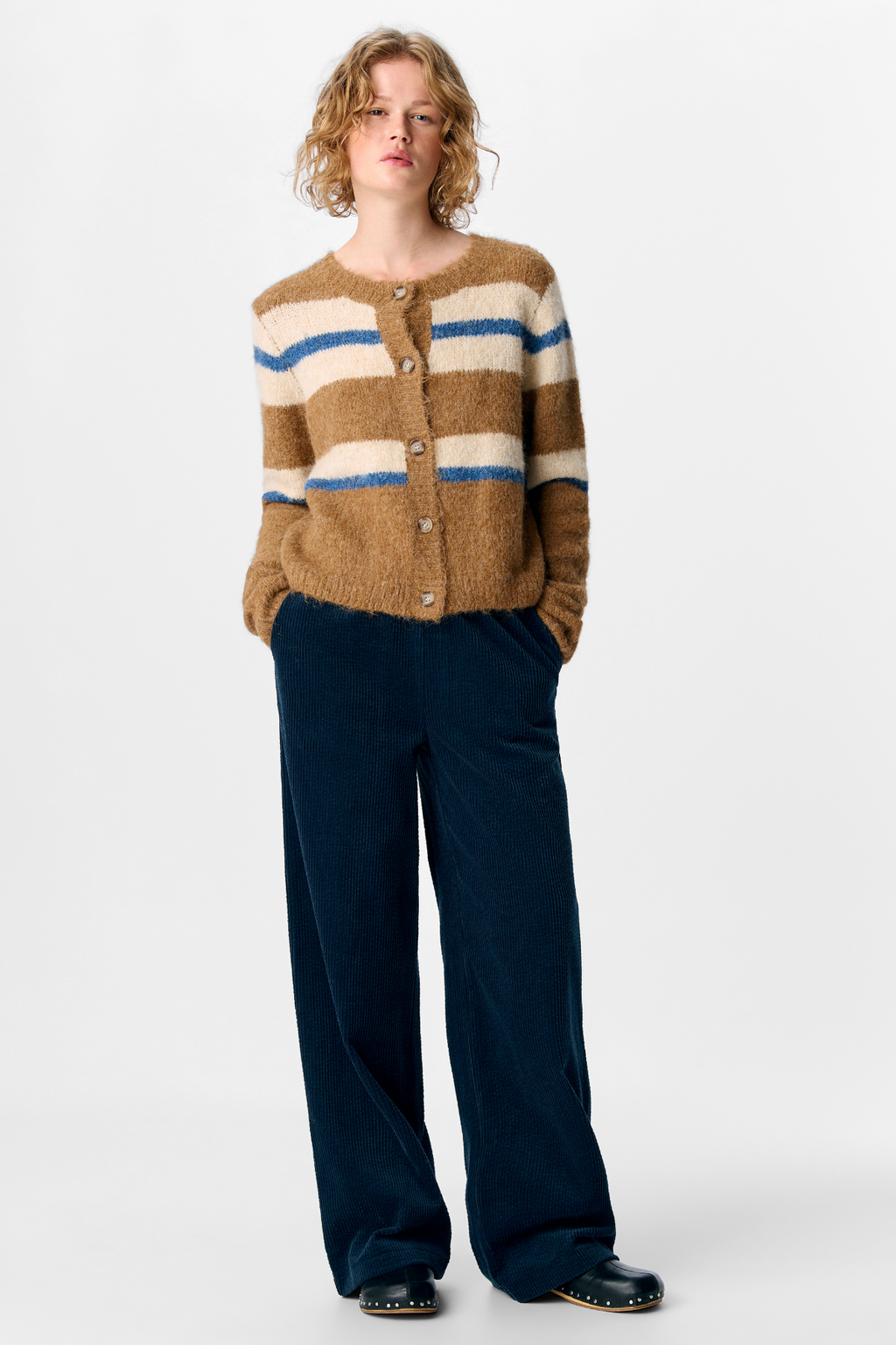 Galia Strikk Cardigan - Tannin Melange