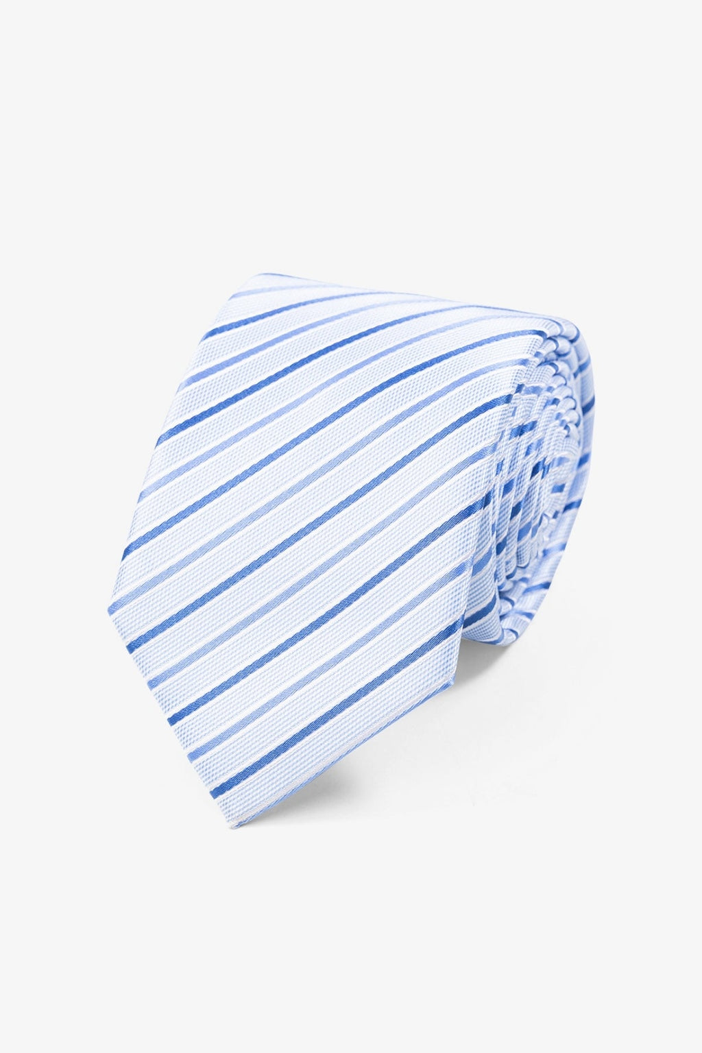 Slips - Hvit/ Lyseblå