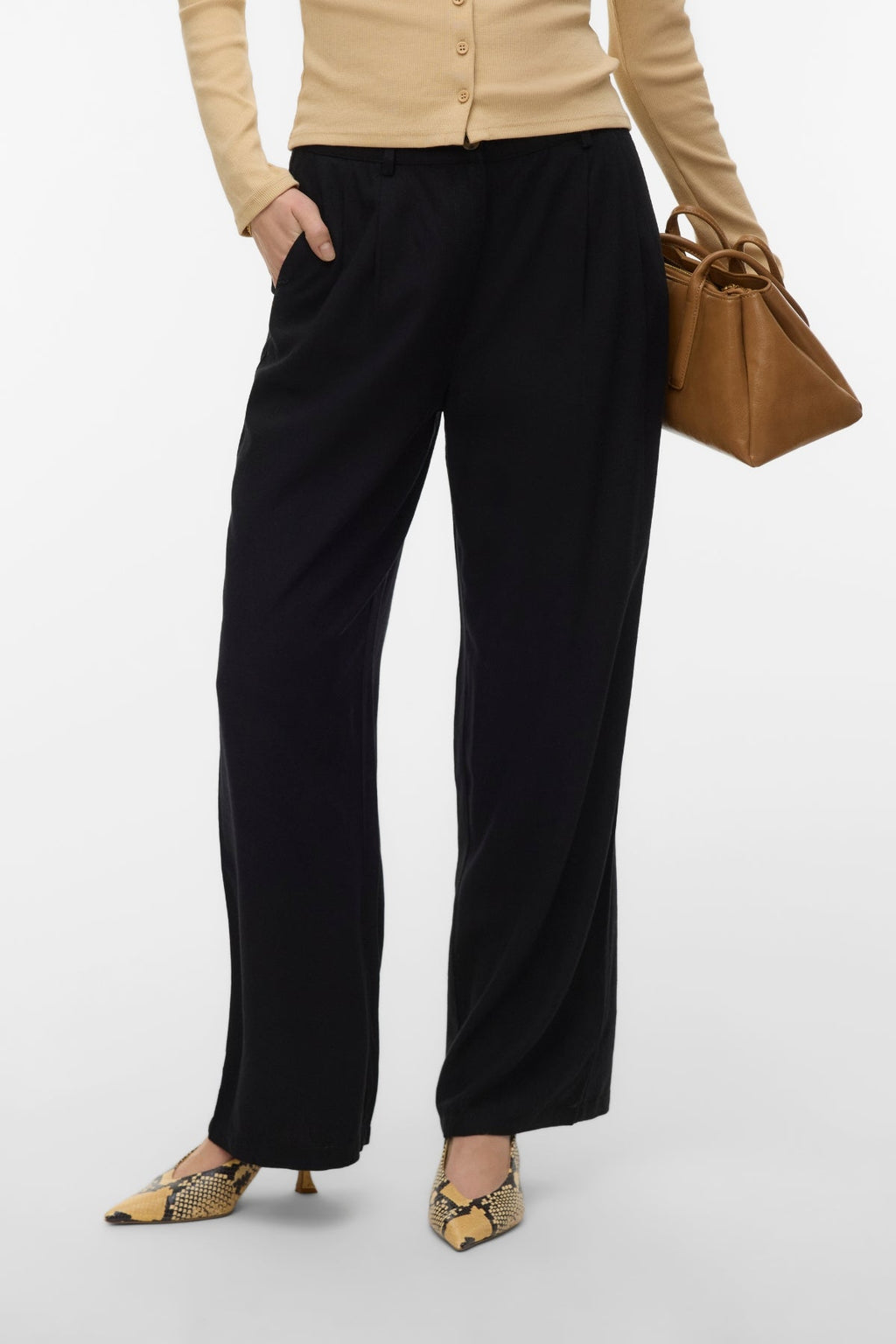 Mymilo Nila Mw Dad Pants - Sort