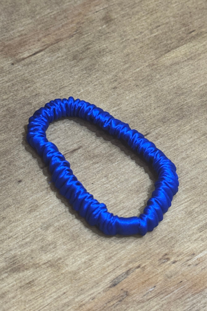 Silkeelastikk - Blå