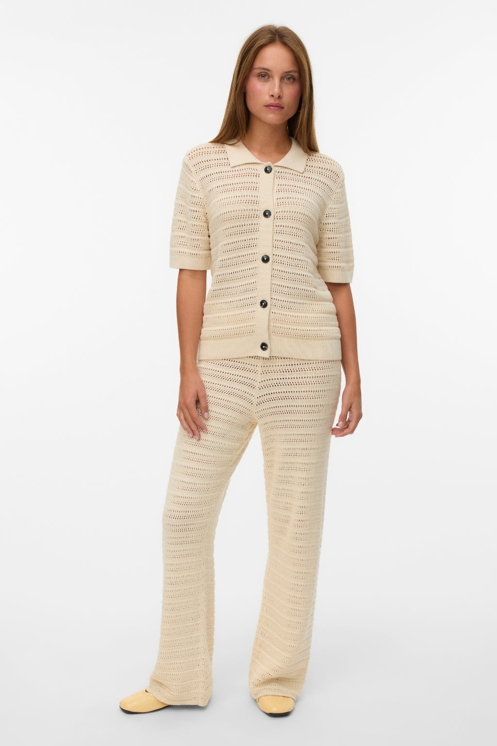 Hayley Poloneck Cardigan - Birch