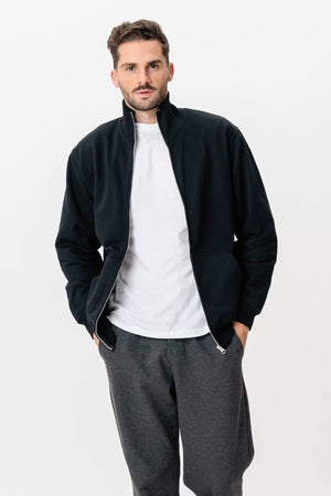 Sweatshirt Zip - Svart
